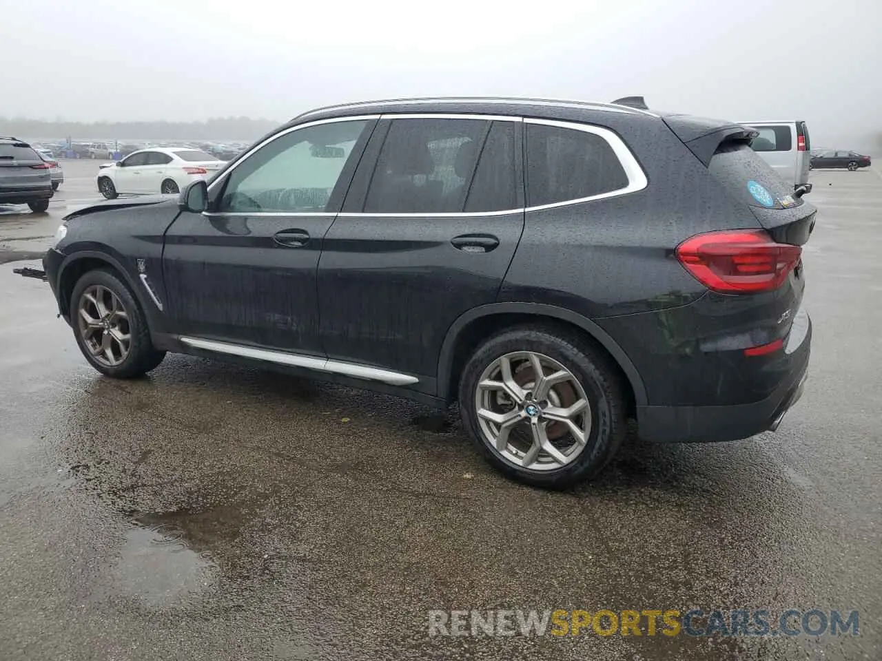 2 fotografías del automóvil dañado 5UXTY5C0XM9F26203 BMW X3 2021