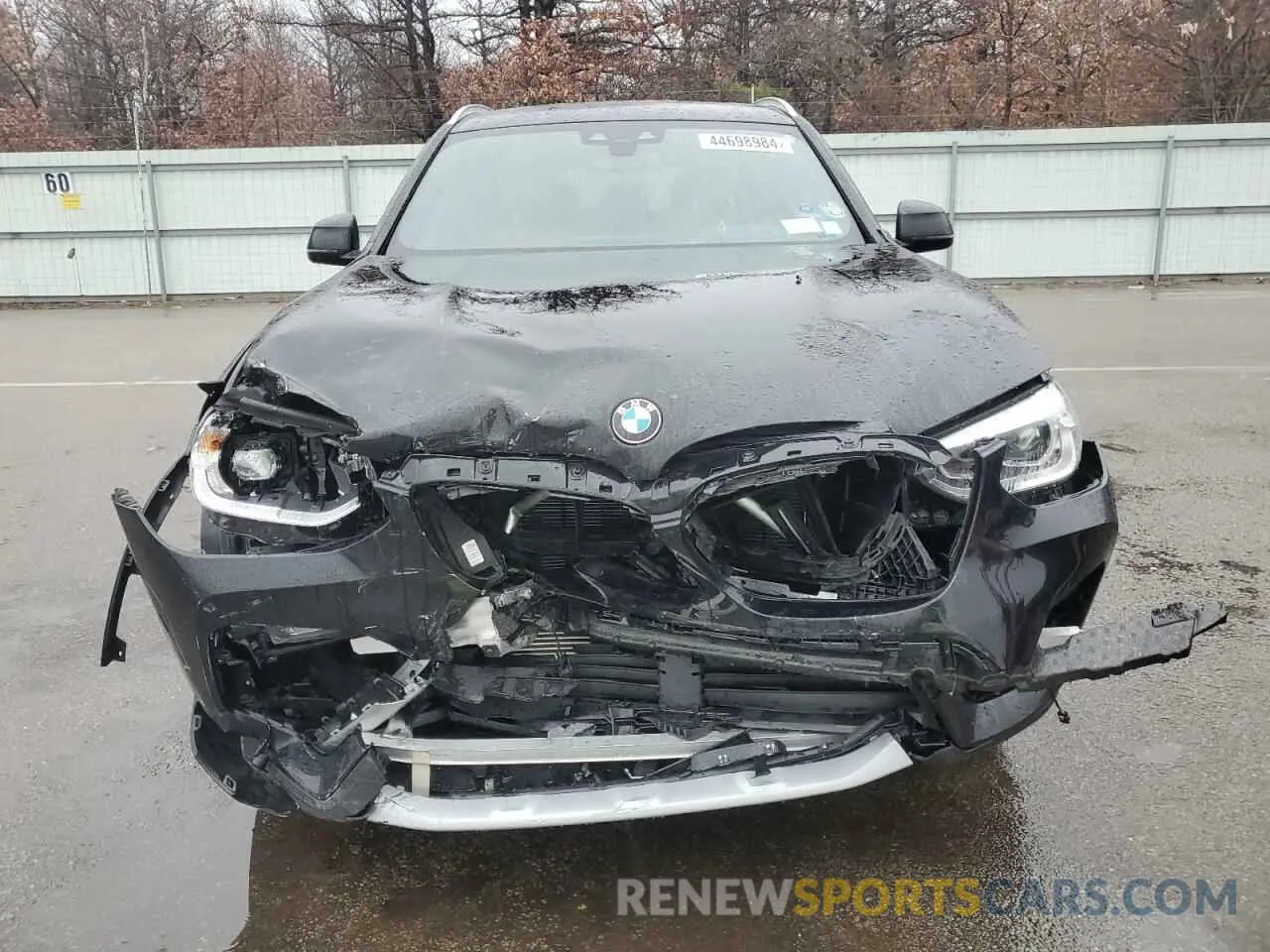 5 fotografías del automóvil dañado 5UXTY5C0XM9F26203 BMW X3 2021