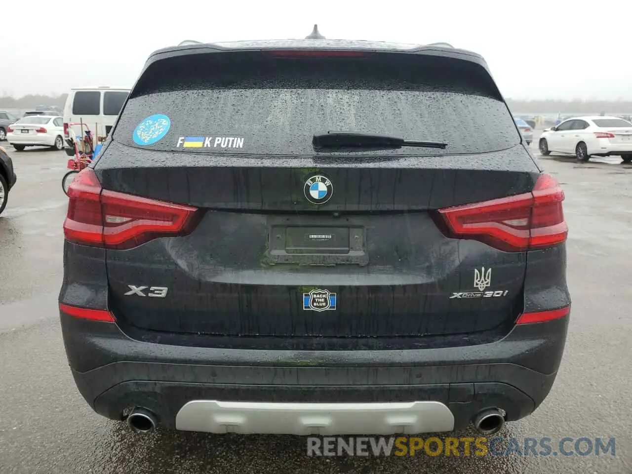 6 fotografías del automóvil dañado 5UXTY5C0XM9F26203 BMW X3 2021
