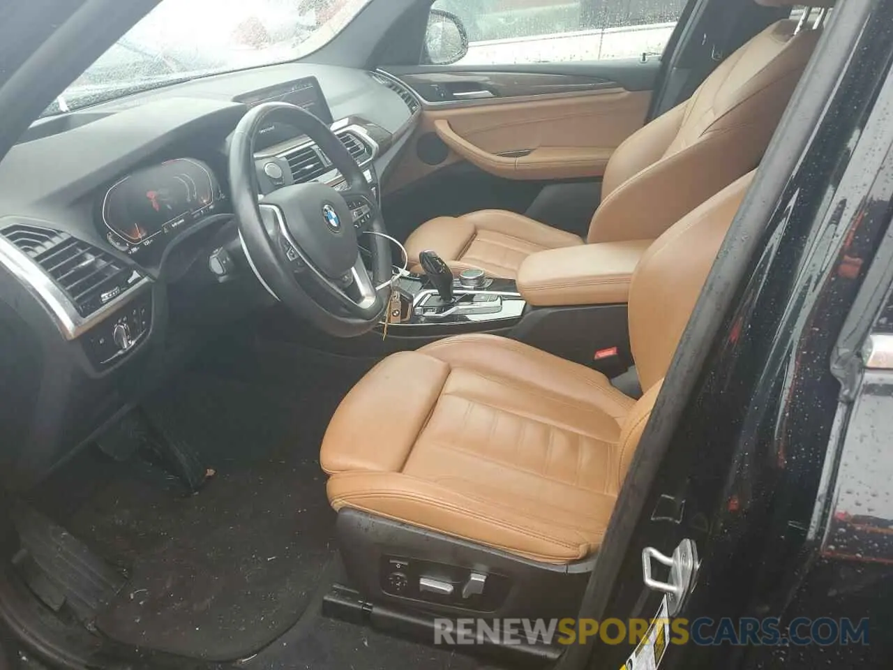 7 fotografías del automóvil dañado 5UXTY5C0XM9F26203 BMW X3 2021