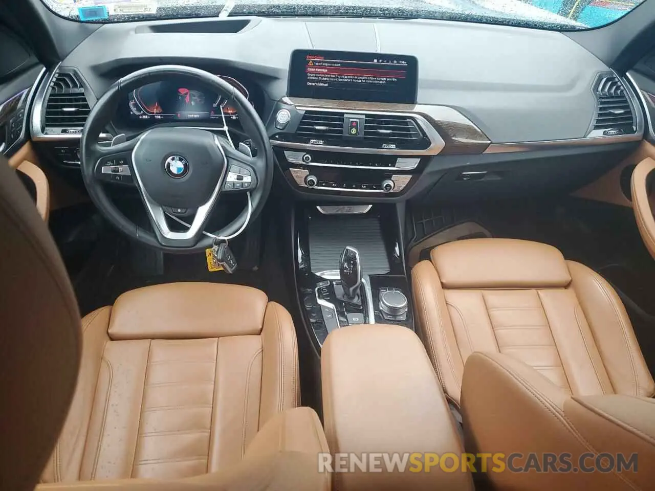8 fotografías del automóvil dañado 5UXTY5C0XM9F26203 BMW X3 2021