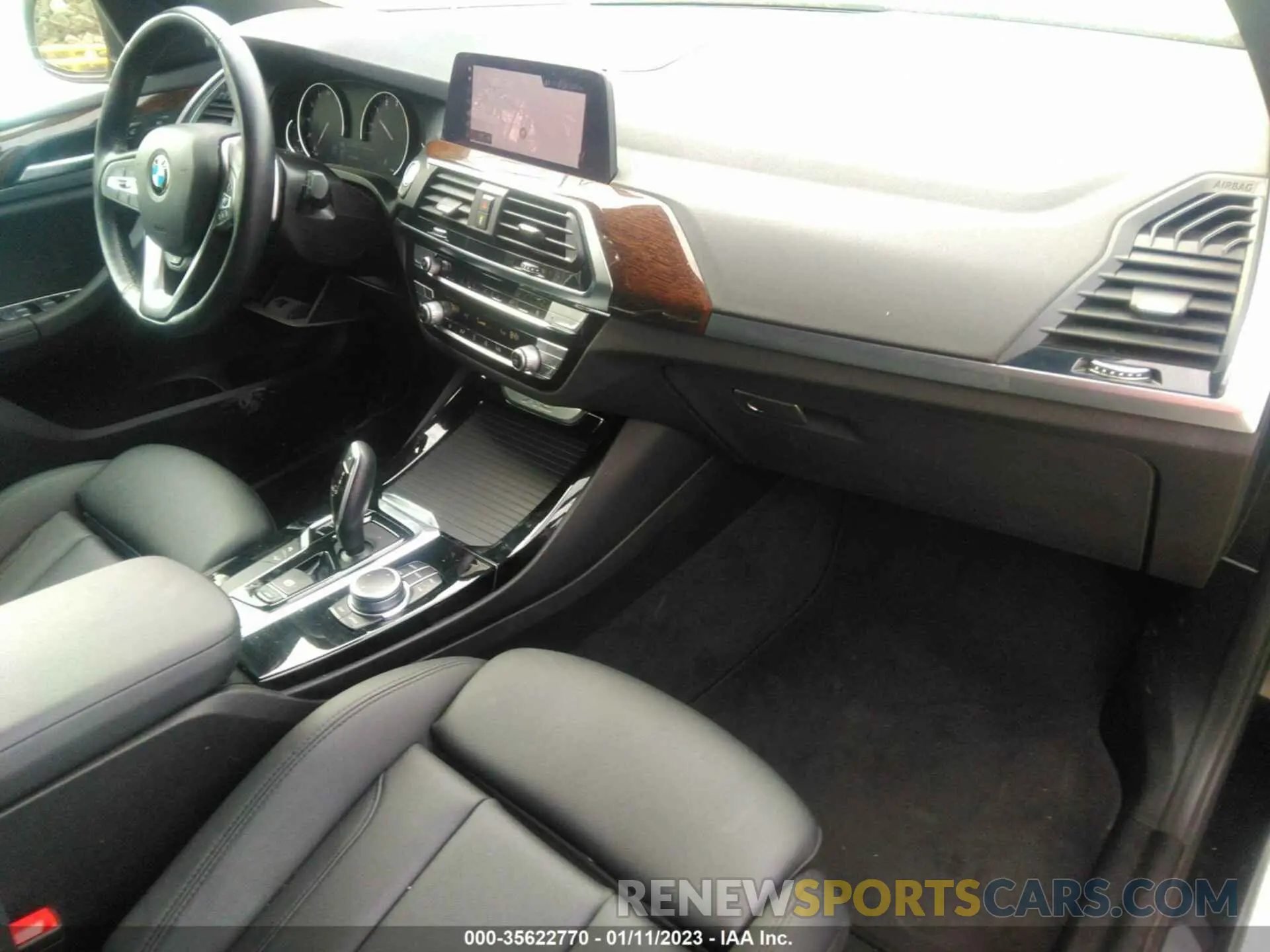 5 fotografías del automóvil dañado 5UXTY5C0XM9F66734 BMW X3 2021