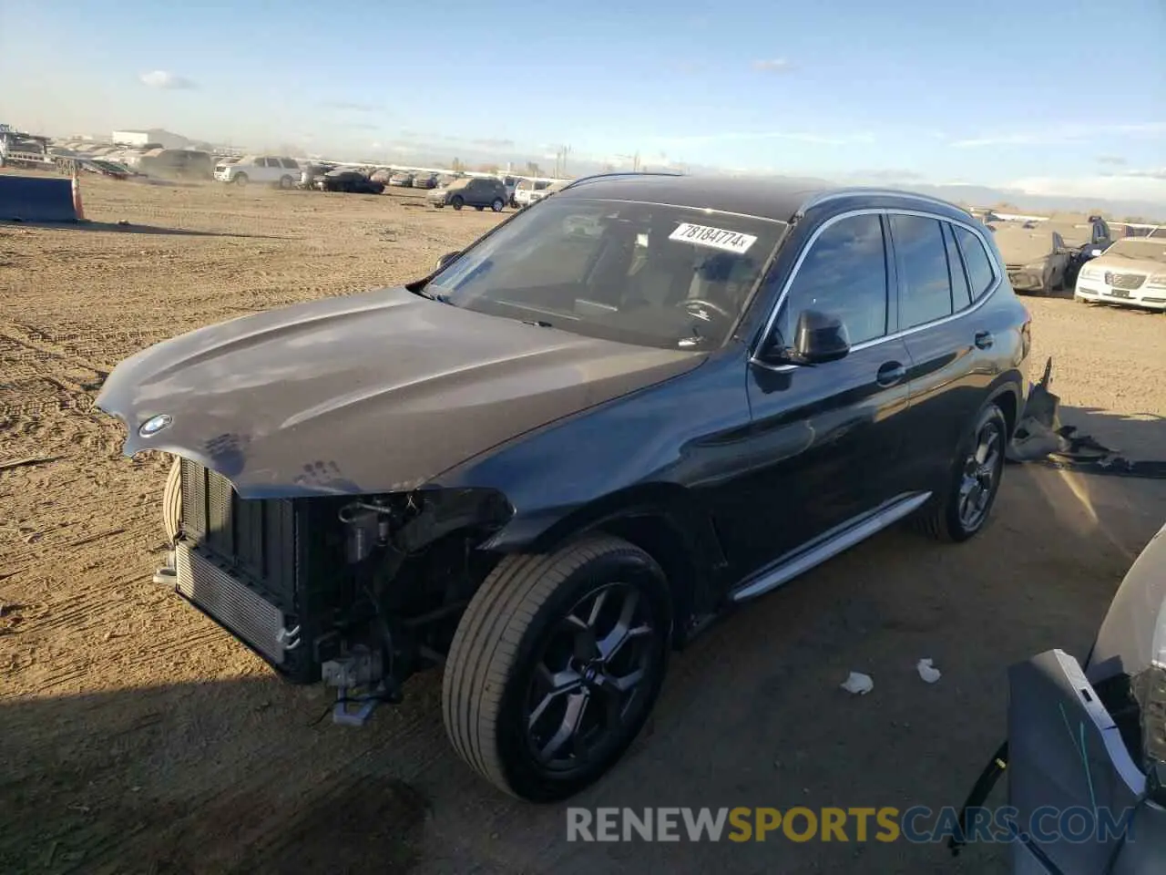 1 fotografías del automóvil dañado 5UXTY5C0XM9F82724 BMW X3 2021