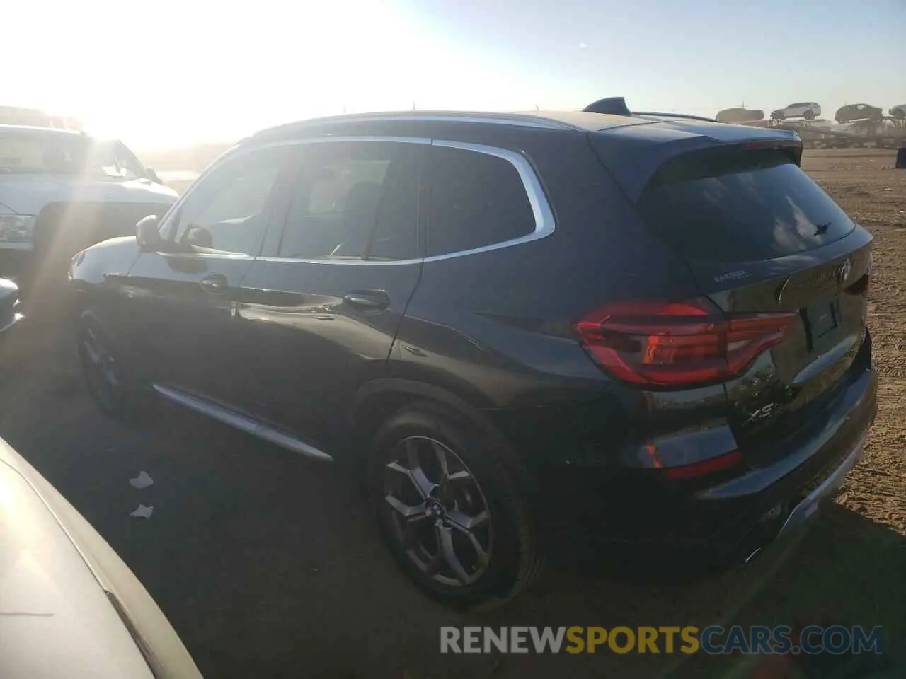 2 fotografías del automóvil dañado 5UXTY5C0XM9F82724 BMW X3 2021