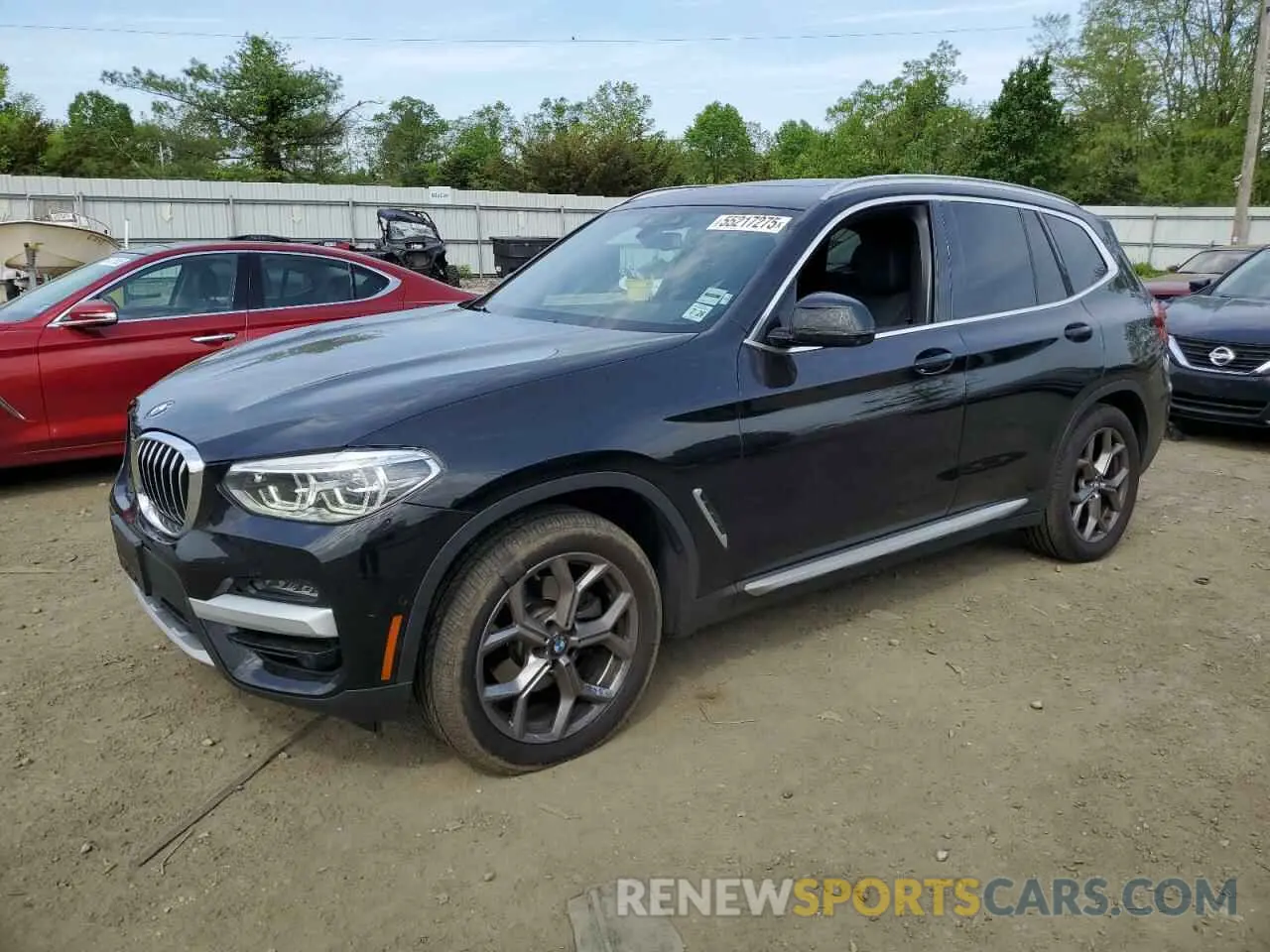 1 fotografías del automóvil dañado 5UXTY5C0XM9G18346 BMW X3 2021