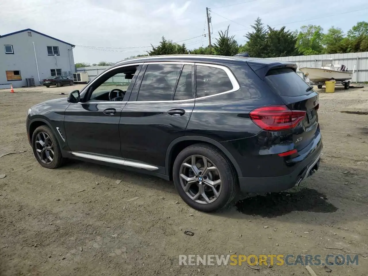 2 fotografías del automóvil dañado 5UXTY5C0XM9G18346 BMW X3 2021