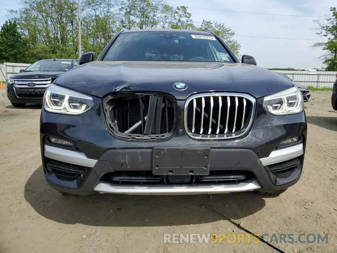 5 fotografías del automóvil dañado 5UXTY5C0XM9G18346 BMW X3 2021