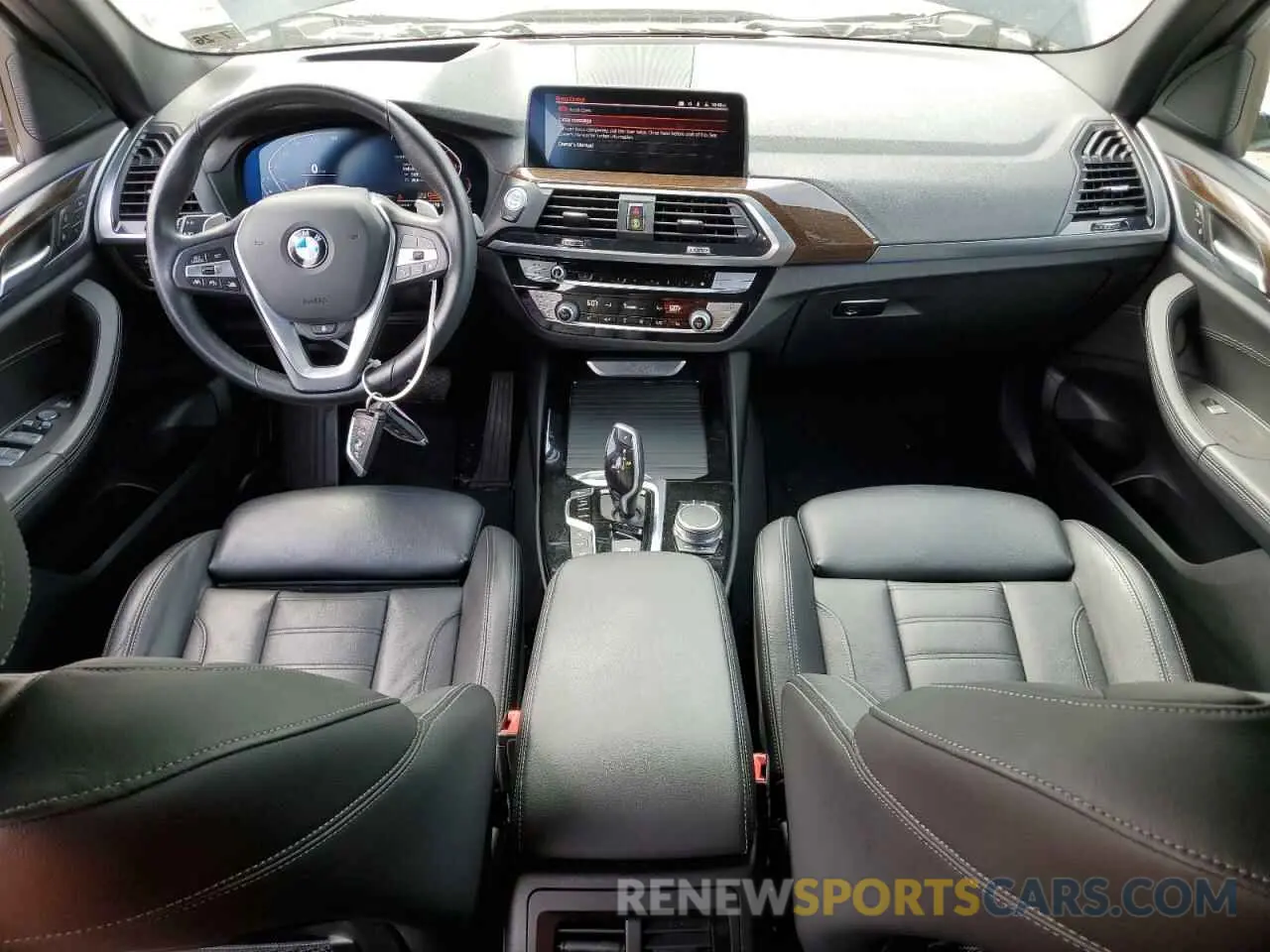 8 fotografías del automóvil dañado 5UXTY5C0XM9G18346 BMW X3 2021