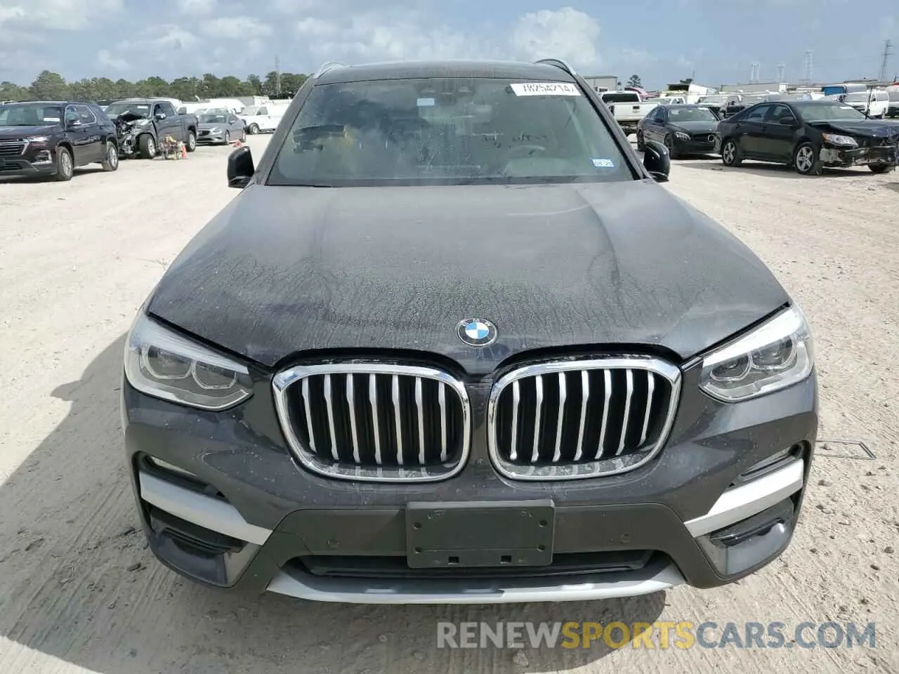 5 fotografías del automóvil dañado 5UXTY5C0XM9G22249 BMW X3 2021