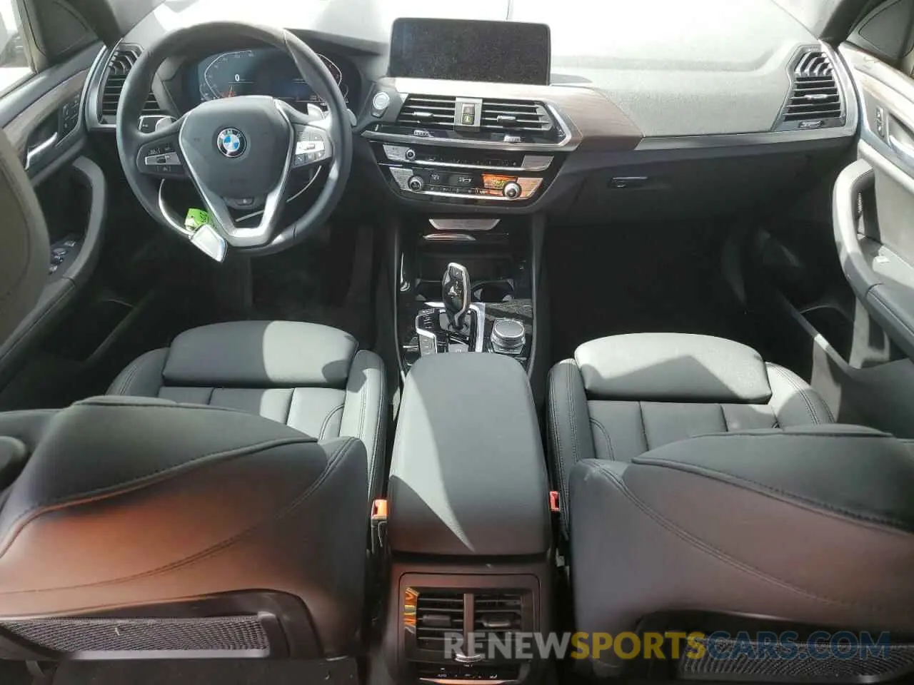 8 fotografías del automóvil dañado 5UXTY5C0XM9G22249 BMW X3 2021