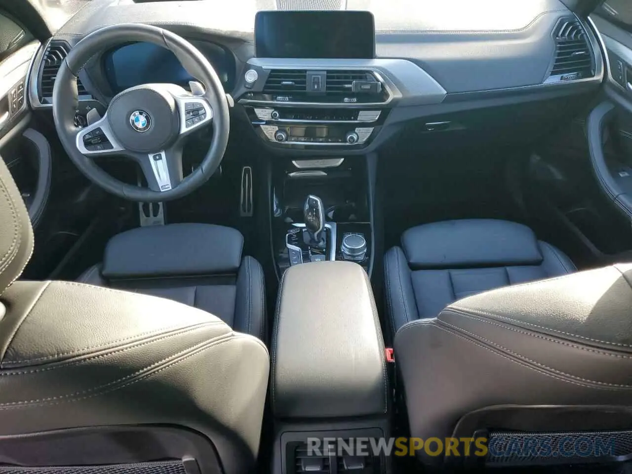 8 fotografías del automóvil dañado 5UXTY5C0XM9G38483 BMW X3 2021