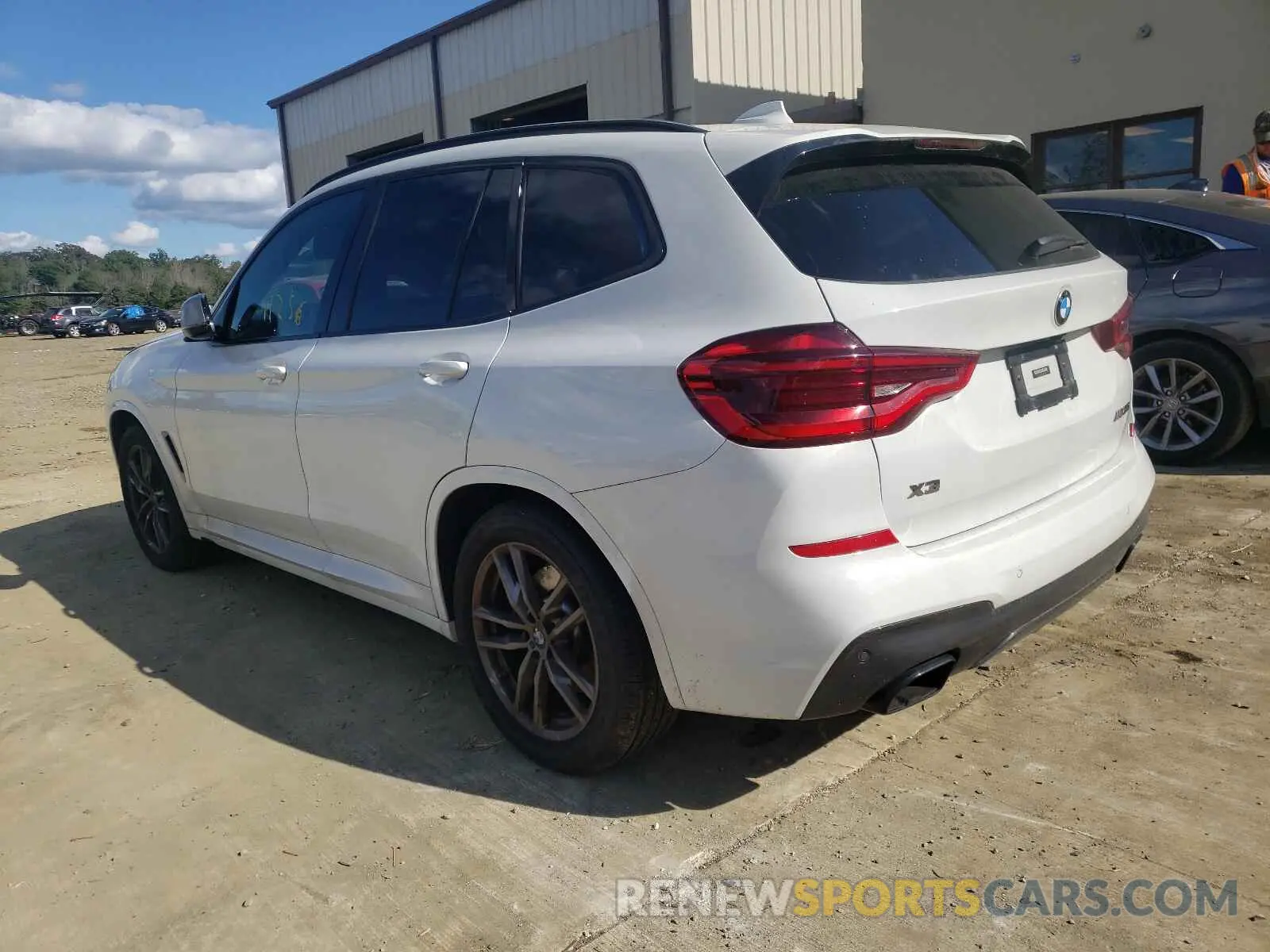 3 fotografías del automóvil dañado 5UXTY9C00M9D71300 BMW X3 2021