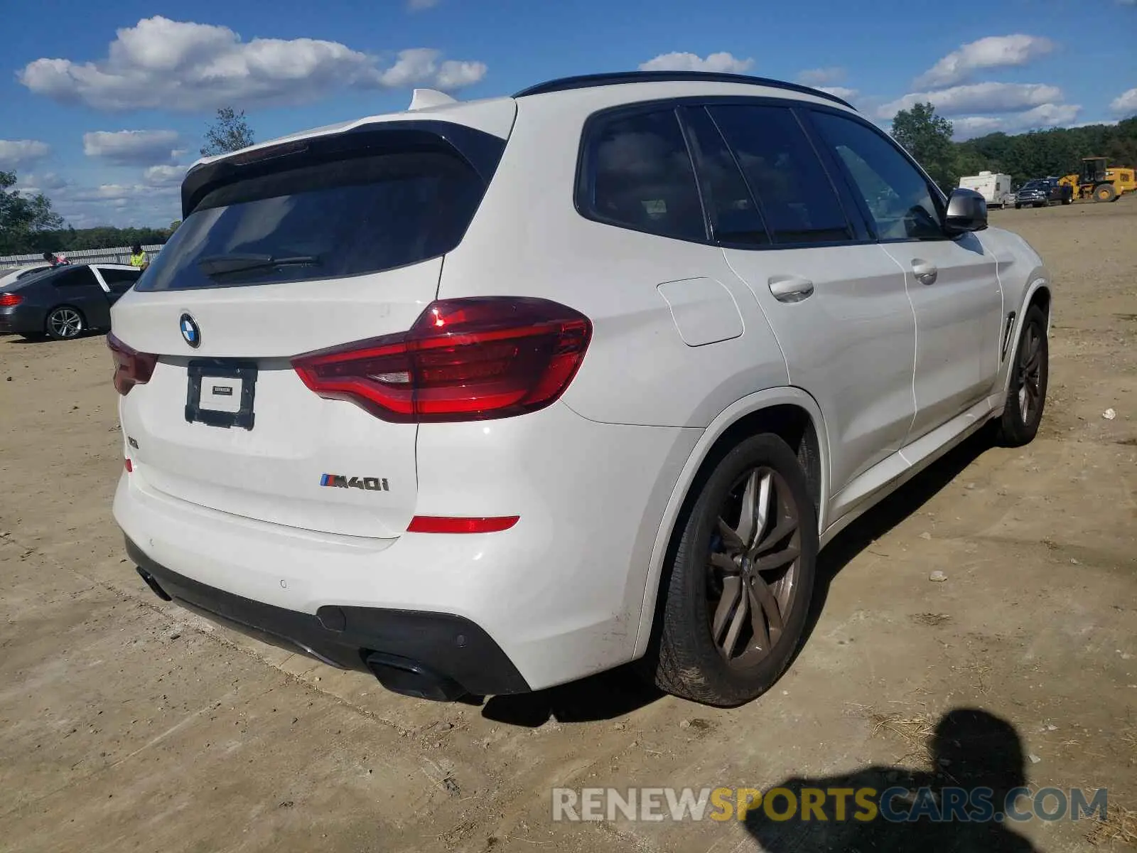 4 fotografías del automóvil dañado 5UXTY9C00M9D71300 BMW X3 2021
