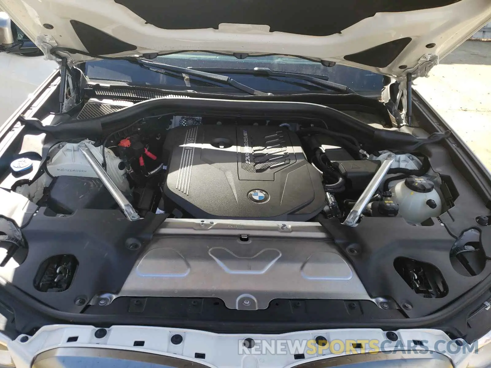 7 fotografías del automóvil dañado 5UXTY9C00M9D71300 BMW X3 2021