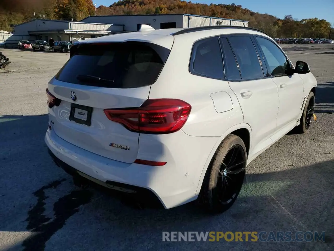 4 fotografías del automóvil dañado 5UXTY9C00M9E00729 BMW X3 2021