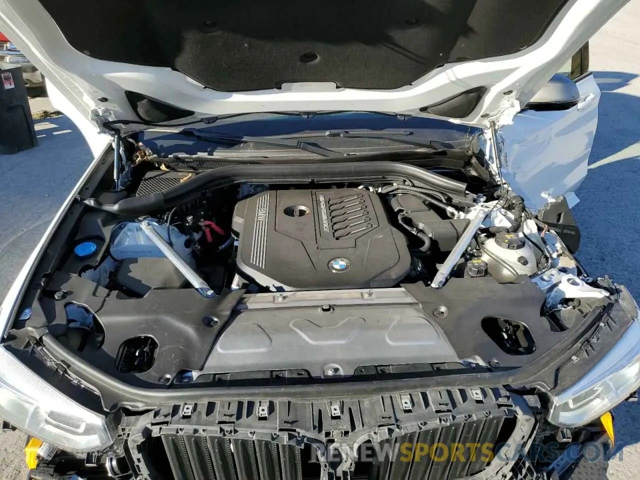 7 fotografías del automóvil dañado 5UXTY9C00M9E00729 BMW X3 2021