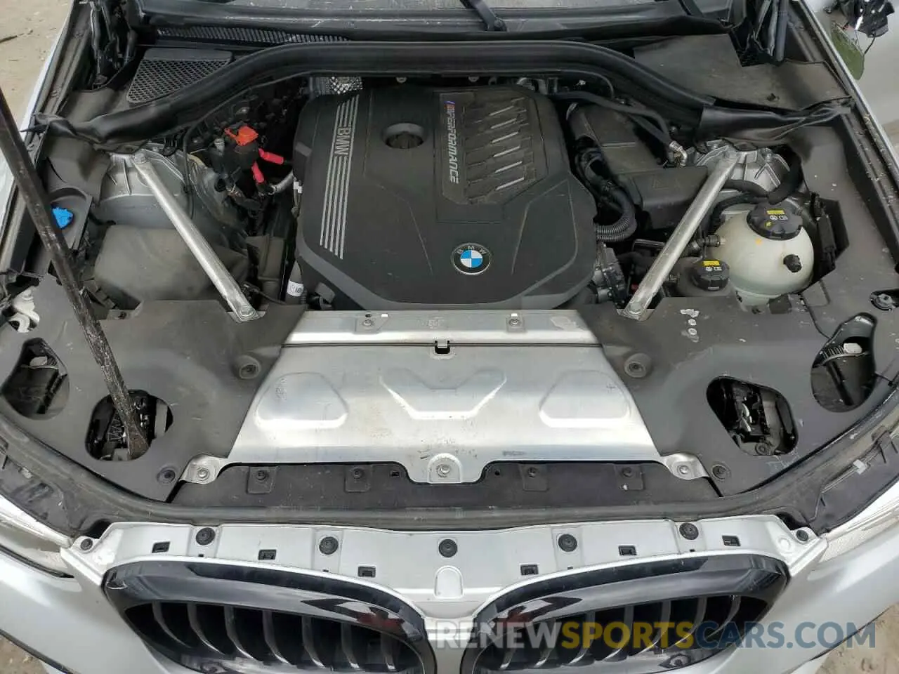 12 fotografías del automóvil dañado 5UXTY9C00M9H80428 BMW X3 2021