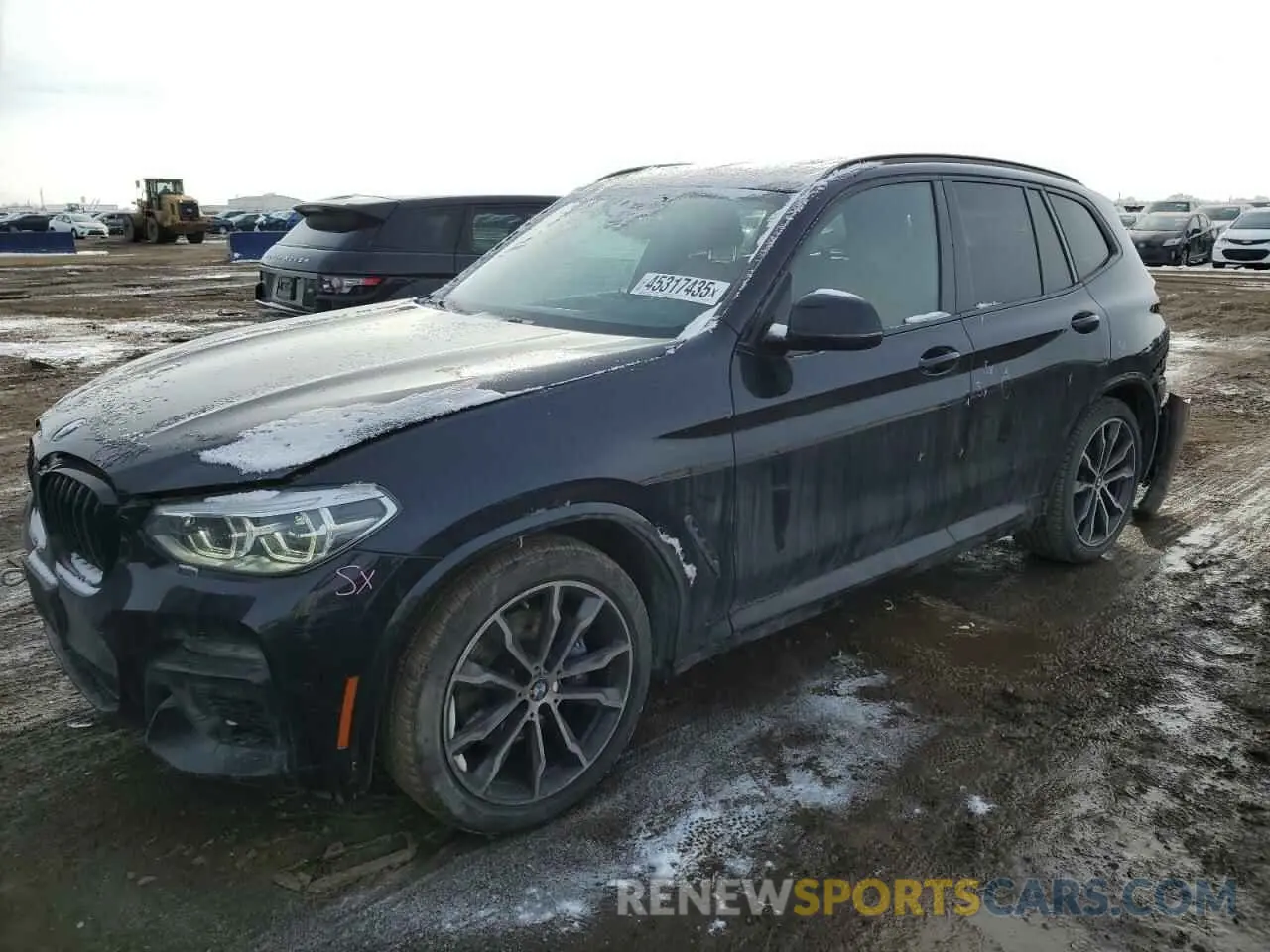 1 fotografías del automóvil dañado 5UXTY9C01M9D96500 BMW X3 2021