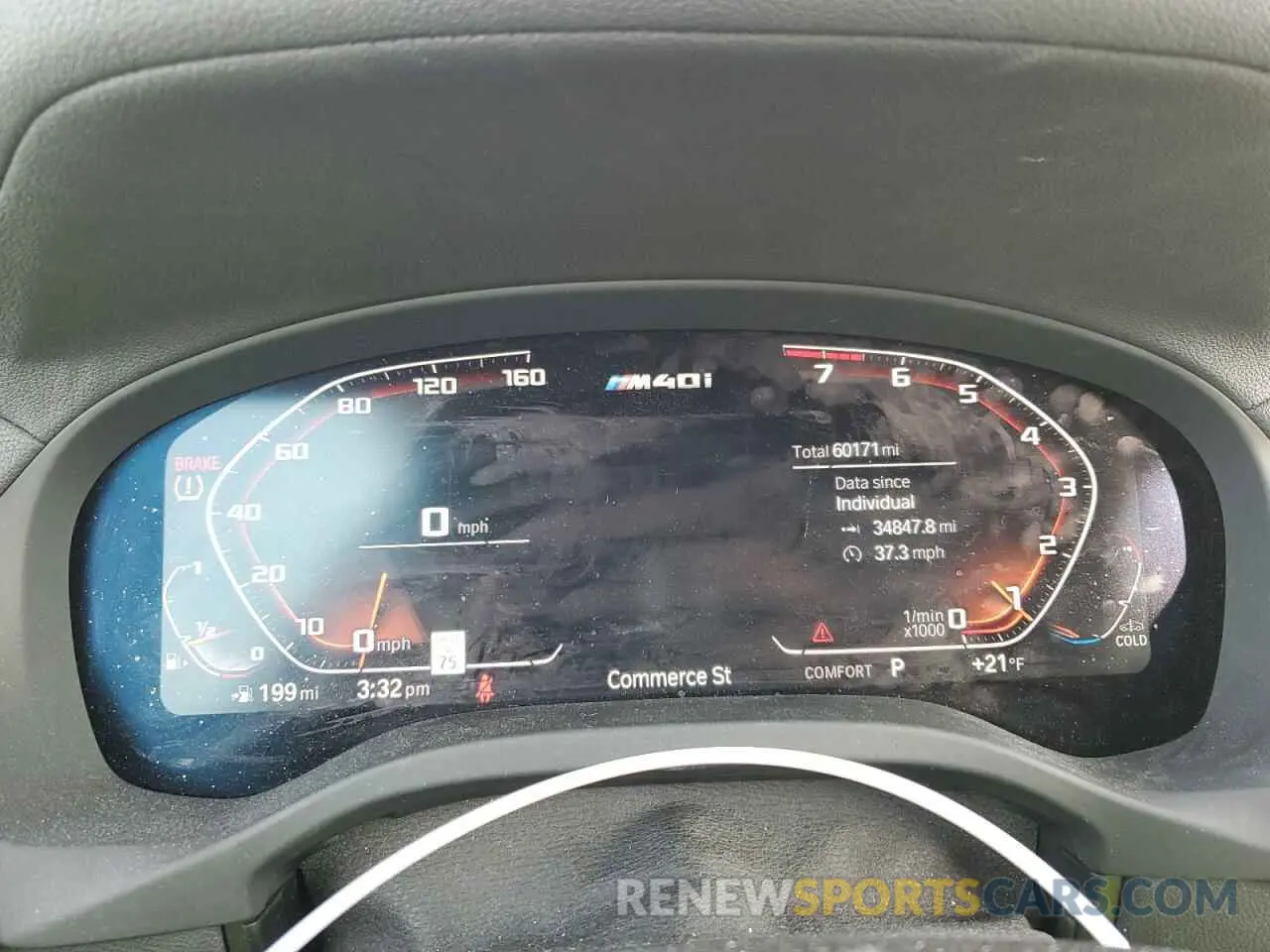 9 fotografías del automóvil dañado 5UXTY9C01M9D96500 BMW X3 2021