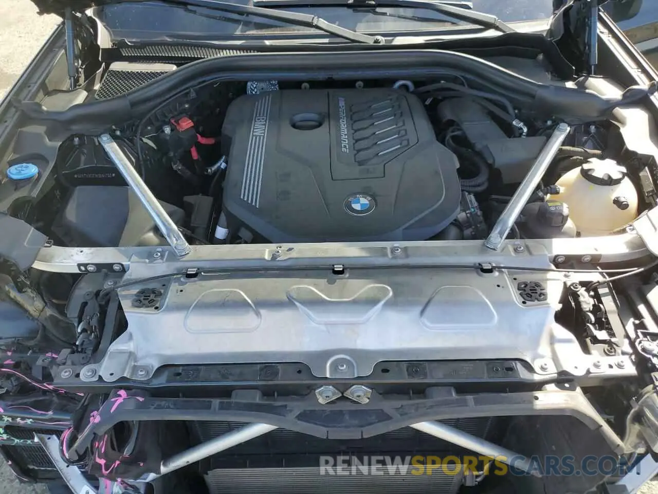 12 fotografías del automóvil dañado 5UXTY9C01M9E61250 BMW X3 2021