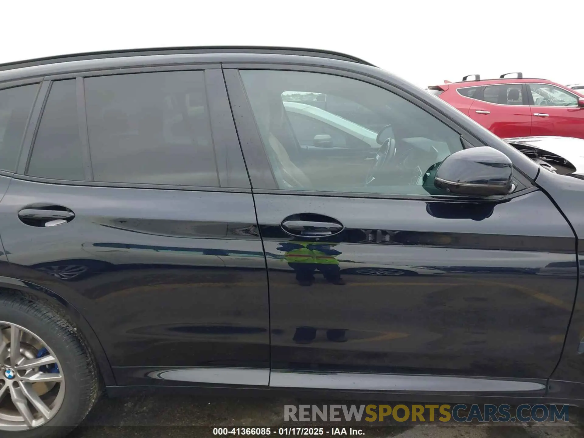 13 fotografías del automóvil dañado 5UXTY9C02M9F43214 BMW X3 2021
