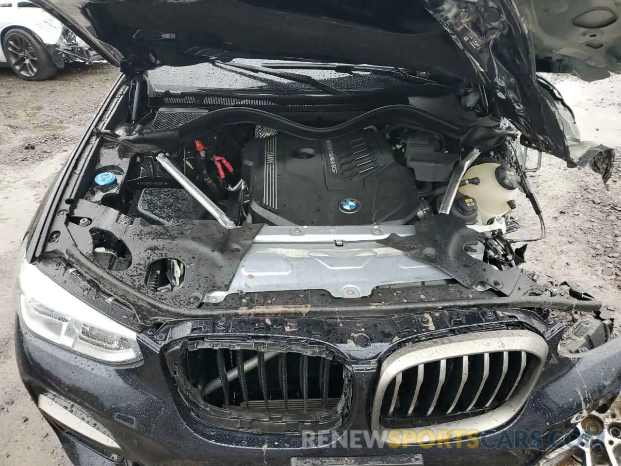 11 fotografías del automóvil dañado 5UXTY9C02M9H70077 BMW X3 2021