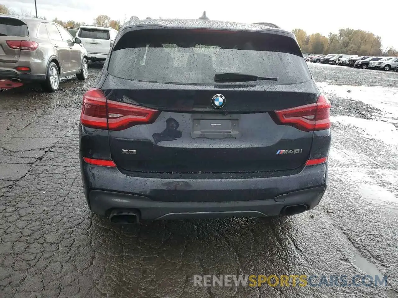 6 fotografías del automóvil dañado 5UXTY9C02M9H70077 BMW X3 2021