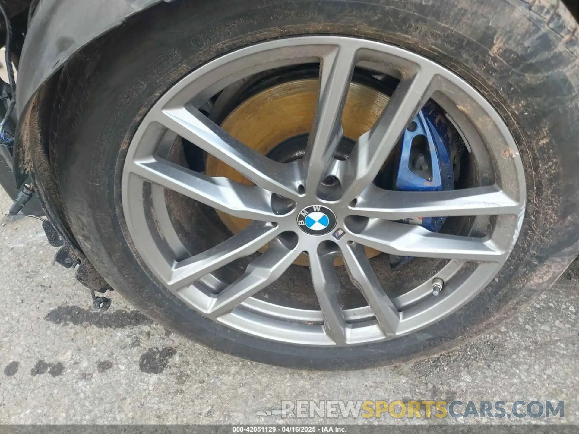 12 fotografías del automóvil dañado 5UXTY9C02M9H86750 BMW X3 2021
