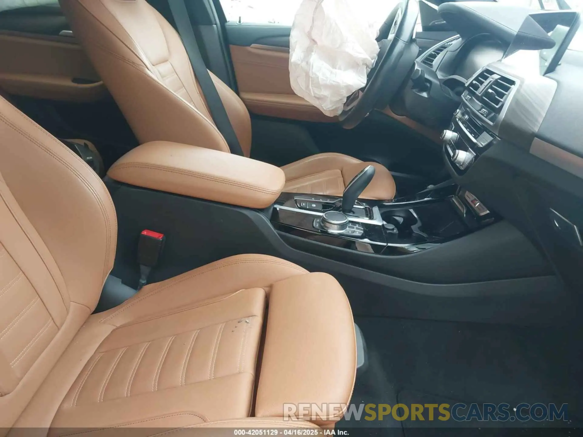 5 fotografías del automóvil dañado 5UXTY9C02M9H86750 BMW X3 2021