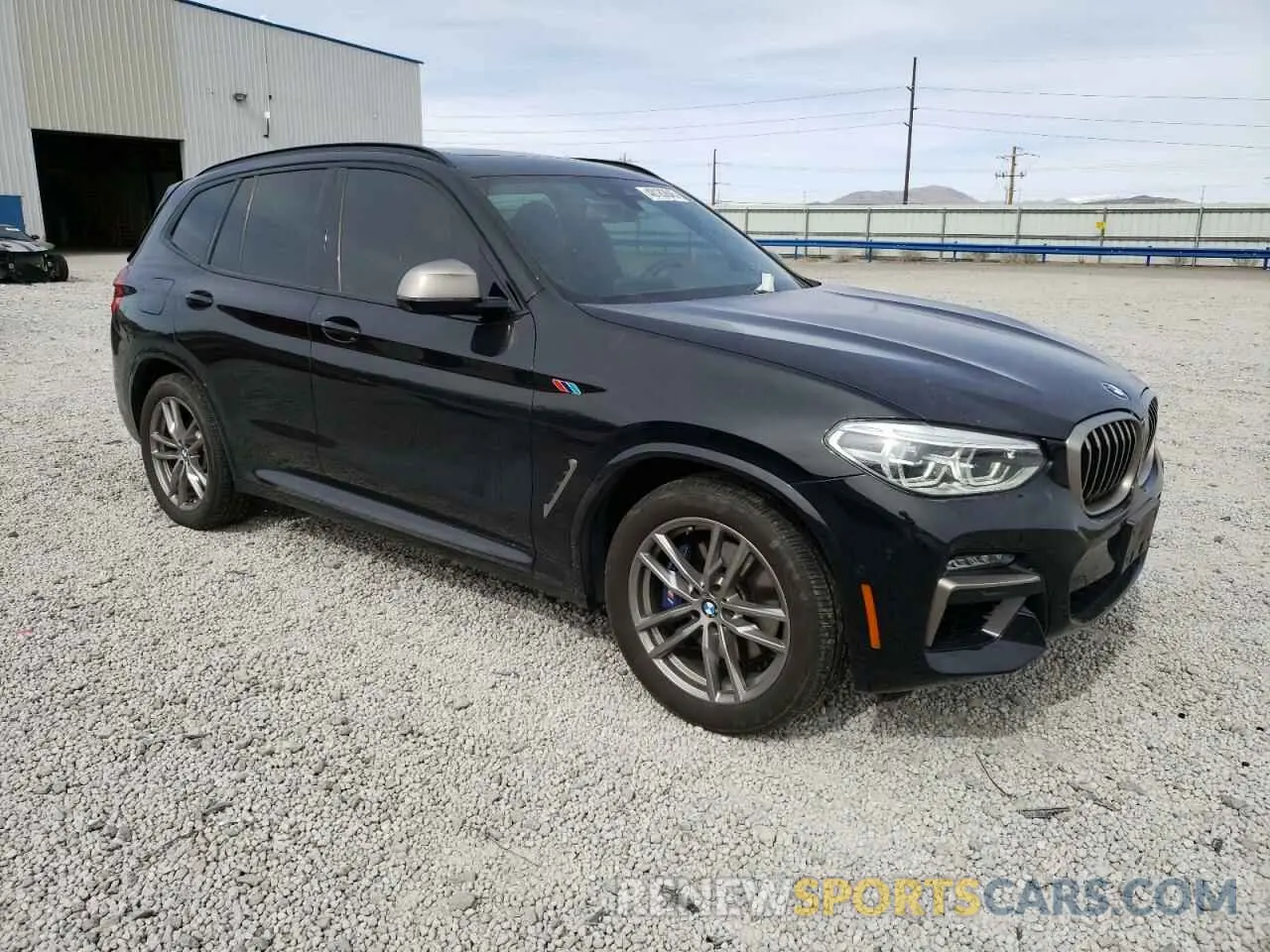 4 fotografías del automóvil dañado 5UXTY9C03M9D87944 BMW X3 2021