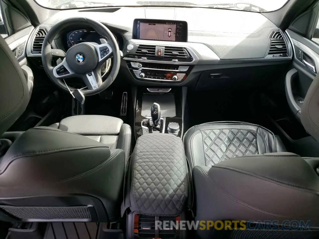 8 fotografías del automóvil dañado 5UXTY9C03M9D87944 BMW X3 2021