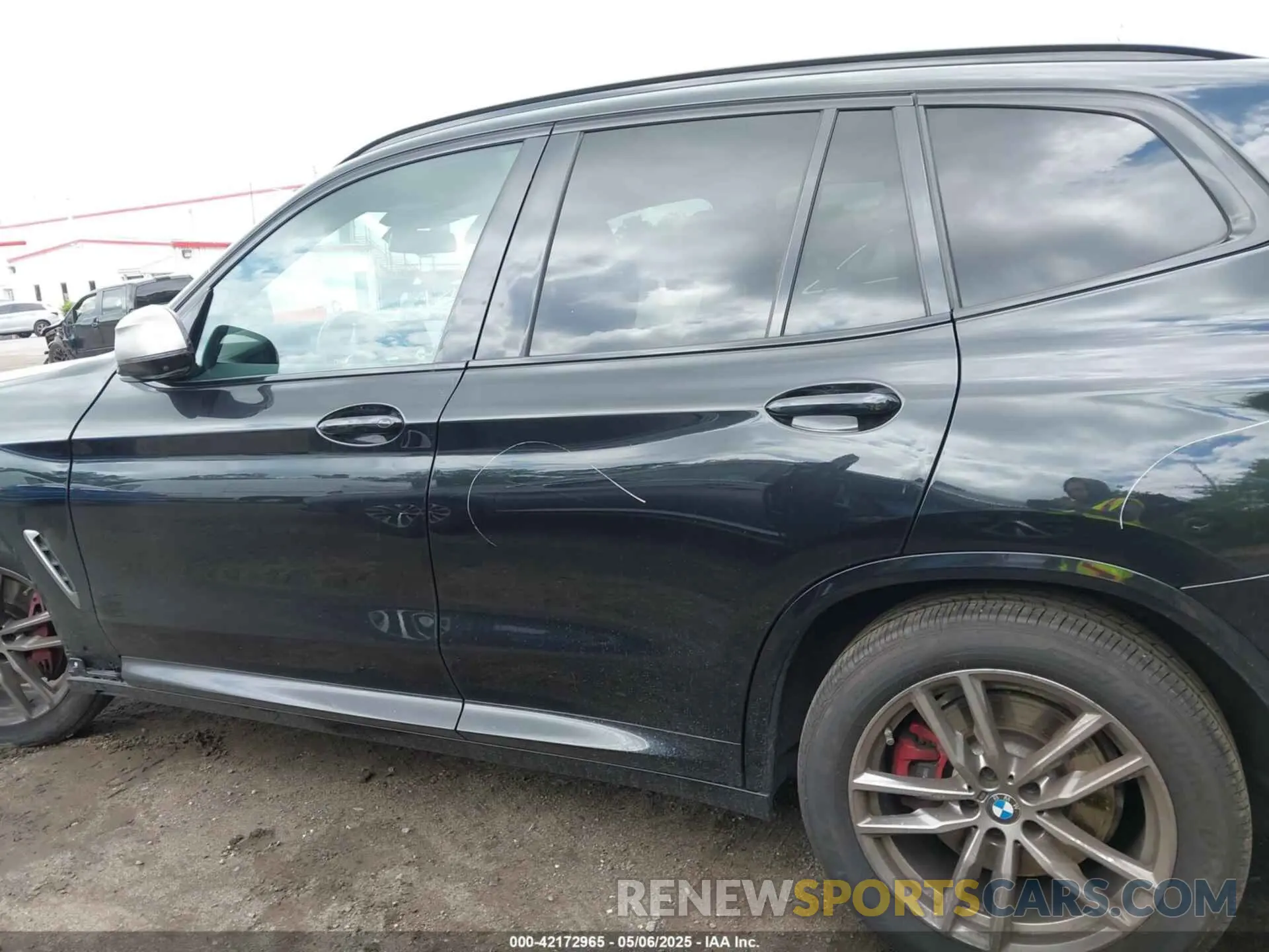 14 fotografías del automóvil dañado 5UXTY9C04M9E07540 BMW X3 2021