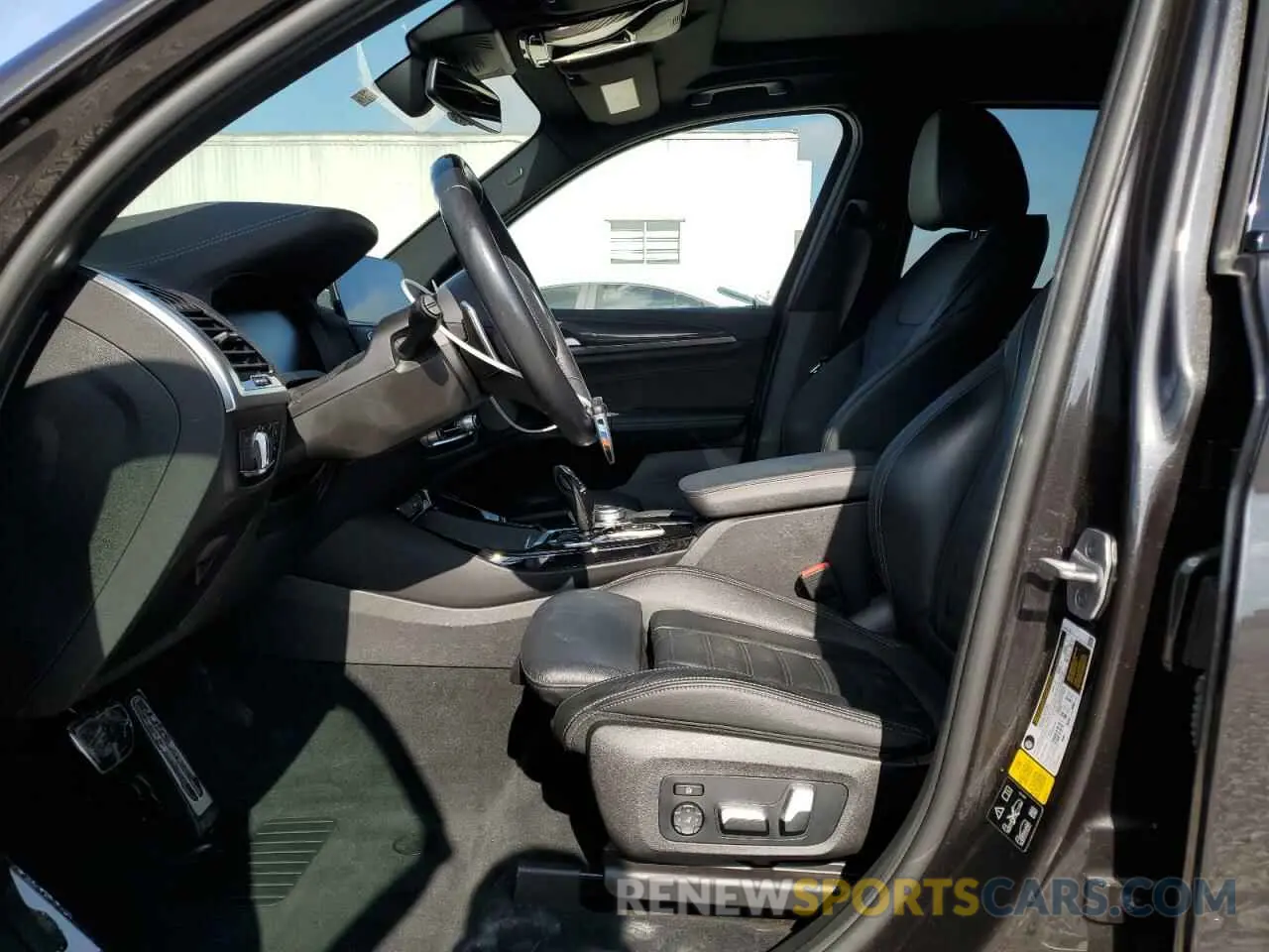 7 fotografías del automóvil dañado 5UXTY9C04M9F66476 BMW X3 2021