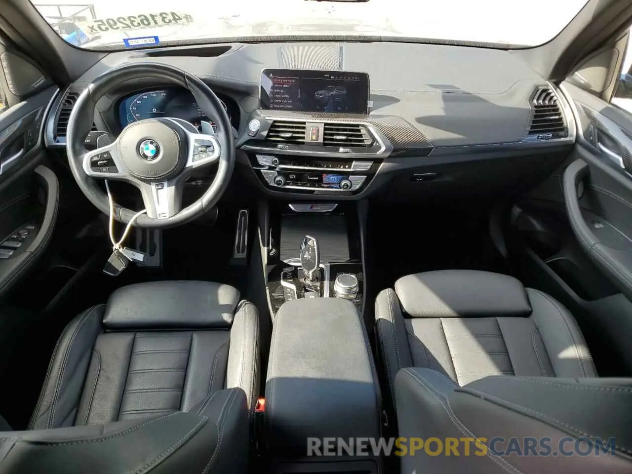 8 fotografías del automóvil dañado 5UXTY9C04M9F66476 BMW X3 2021