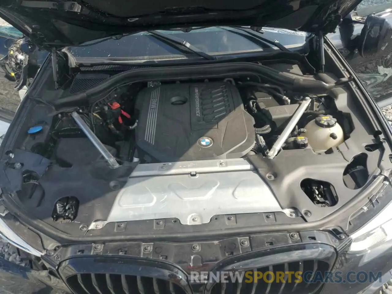 12 fotografías del automóvil dañado 5UXTY9C04M9F93273 BMW X3 2021