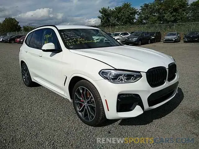 1 fotografías del automóvil dañado 5UXTY9C04M9H09586 BMW X3 2021