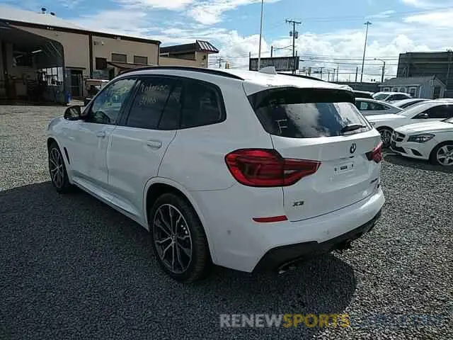 3 fotografías del automóvil dañado 5UXTY9C04M9H09586 BMW X3 2021