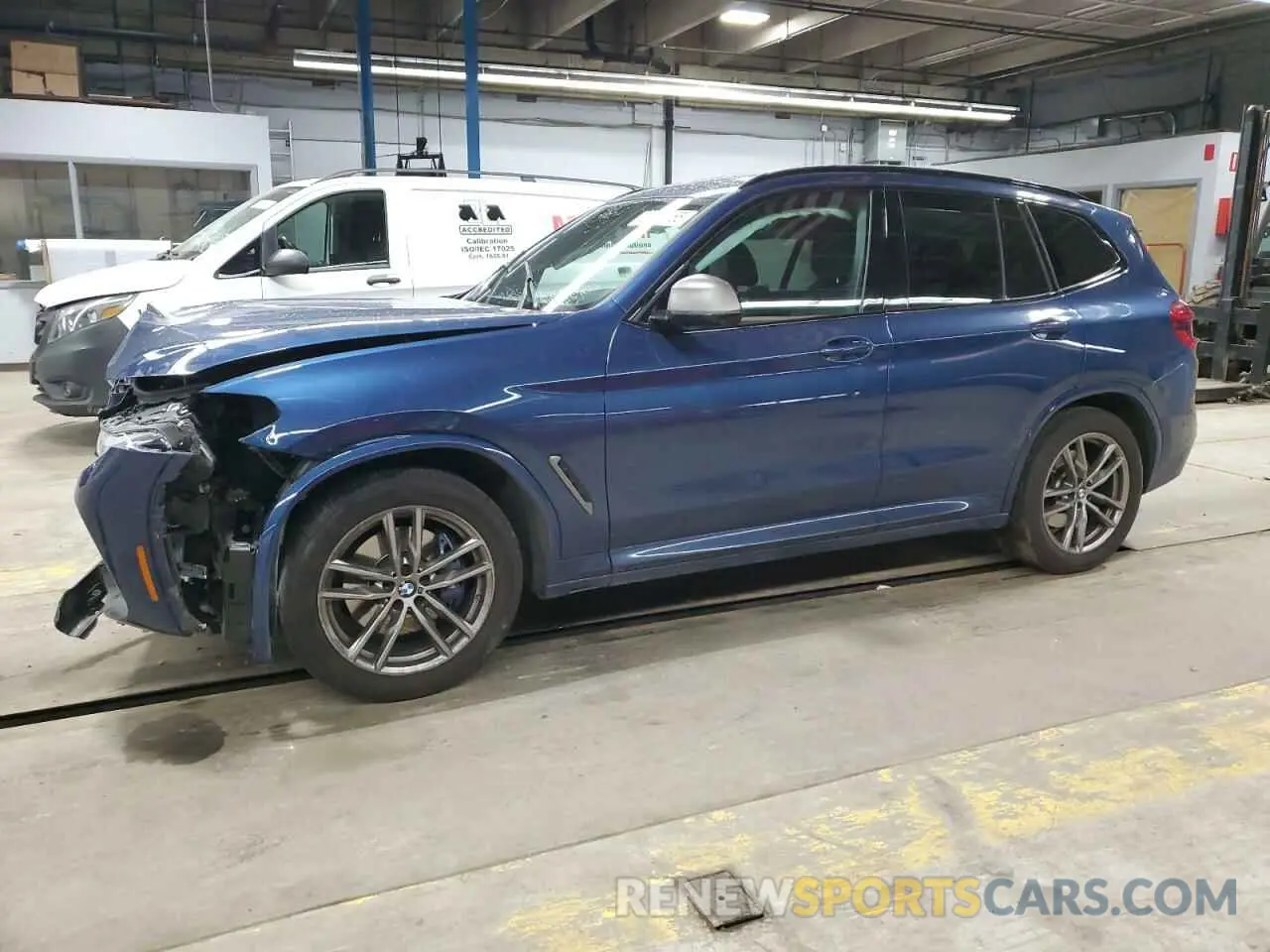 1 fotografías del automóvil dañado 5UXTY9C06M9F46567 BMW X3 2021