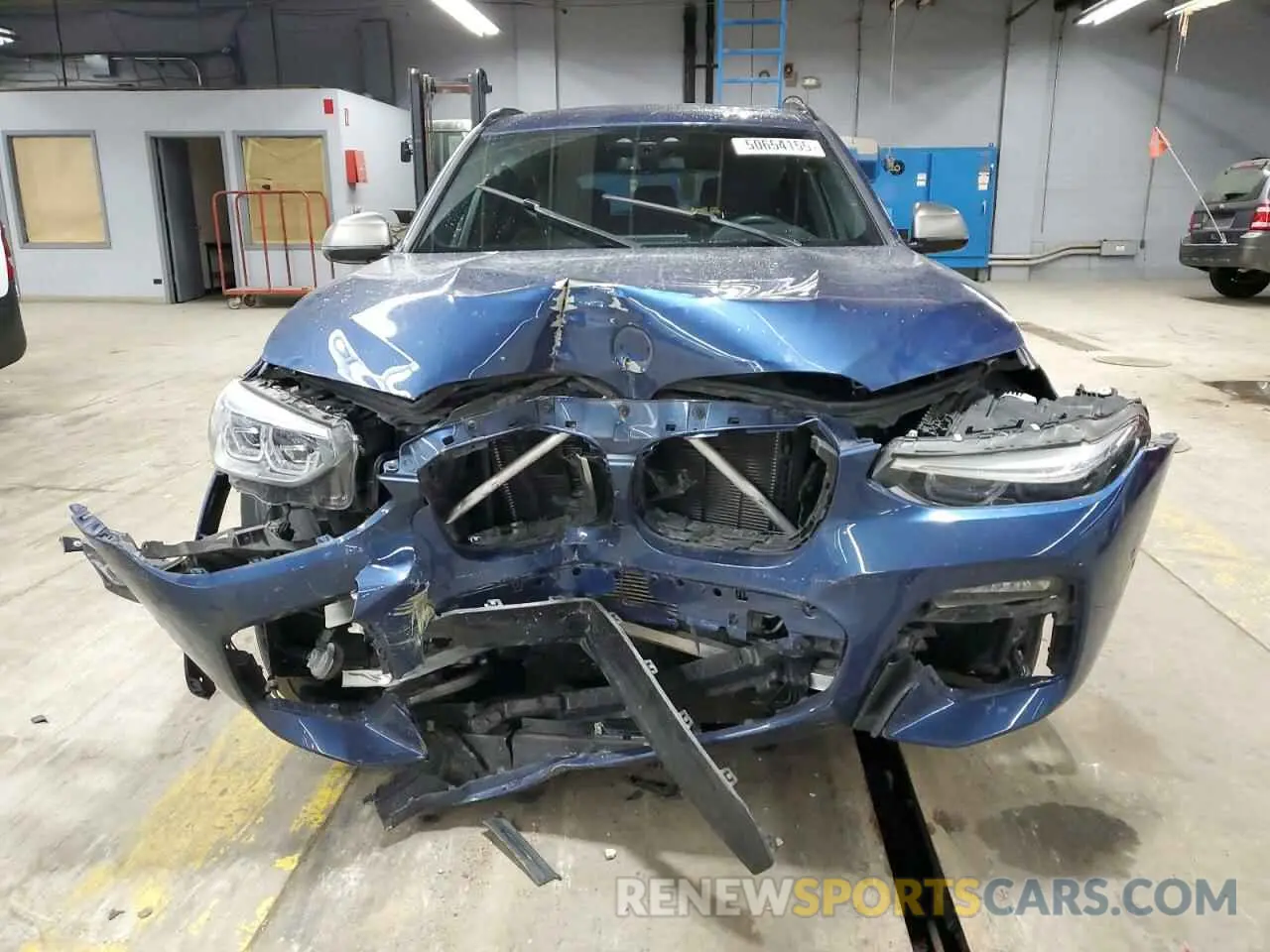 5 fotografías del automóvil dañado 5UXTY9C06M9F46567 BMW X3 2021