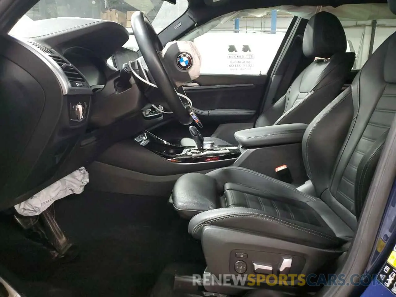 7 fotografías del automóvil dañado 5UXTY9C06M9F46567 BMW X3 2021