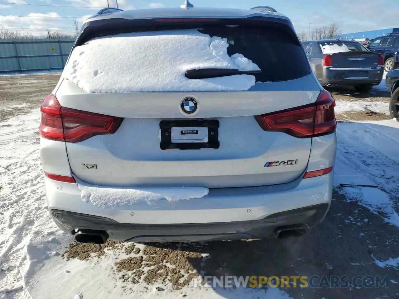 6 fotografías del automóvil dañado 5UXTY9C06M9G25835 BMW X3 2021