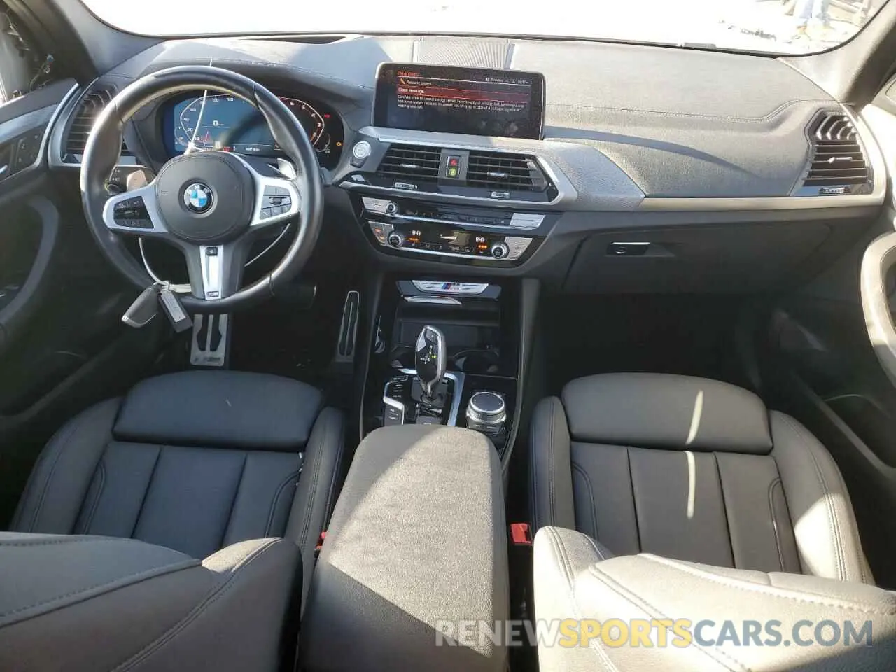 8 fotografías del automóvil dañado 5UXTY9C06M9G25835 BMW X3 2021