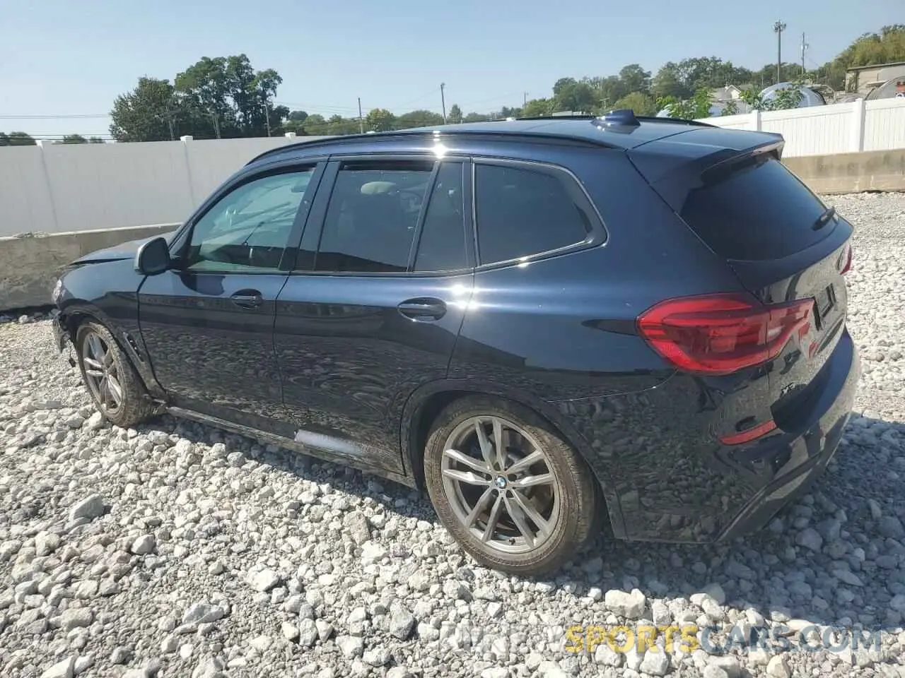 2 fotografías del automóvil dañado 5UXTY9C07M9E20928 BMW X3 2021