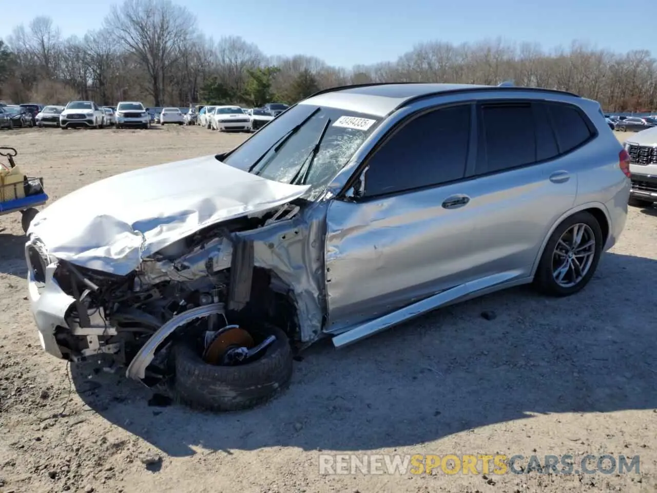 1 fotografías del automóvil dañado 5UXTY9C08M9E28164 BMW X3 2021