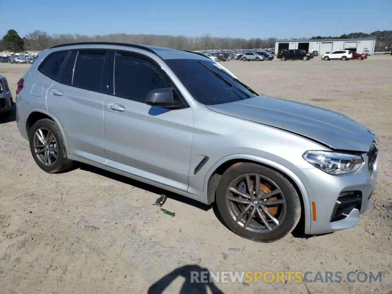 4 fotografías del automóvil dañado 5UXTY9C08M9E28164 BMW X3 2021