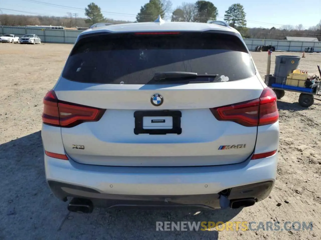 6 fotografías del automóvil dañado 5UXTY9C08M9E28164 BMW X3 2021