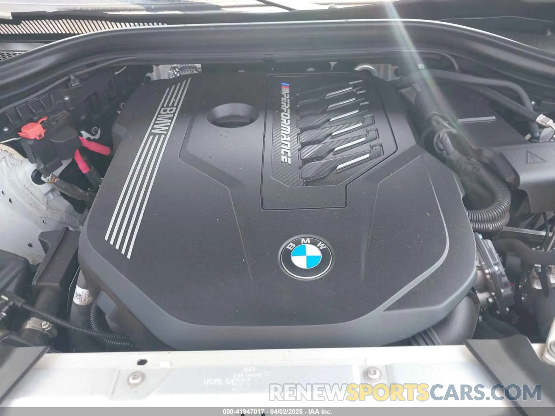 10 fotografías del automóvil dañado 5UXTY9C08M9G72347 BMW X3 2021