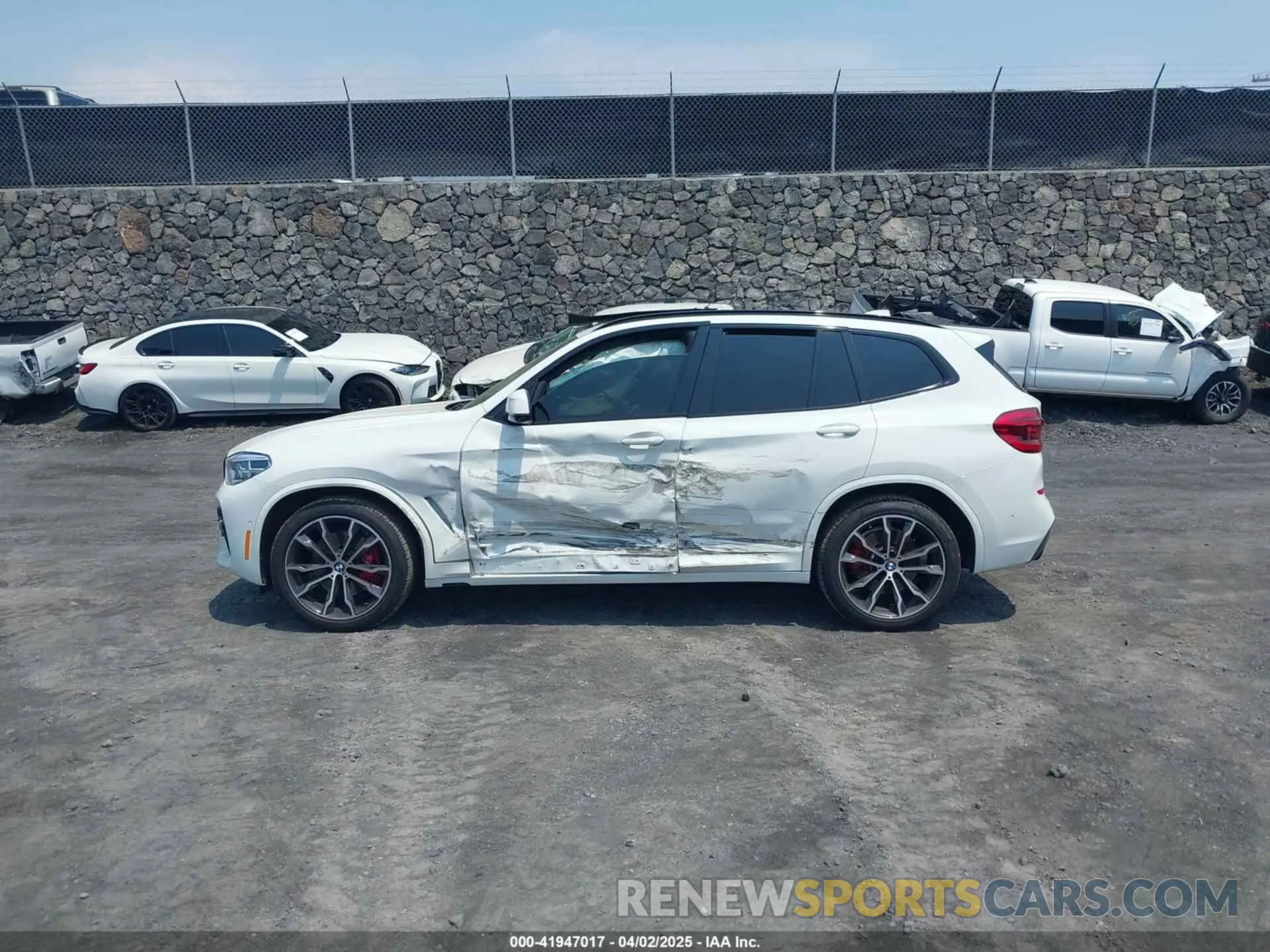 13 fotografías del automóvil dañado 5UXTY9C08M9G72347 BMW X3 2021