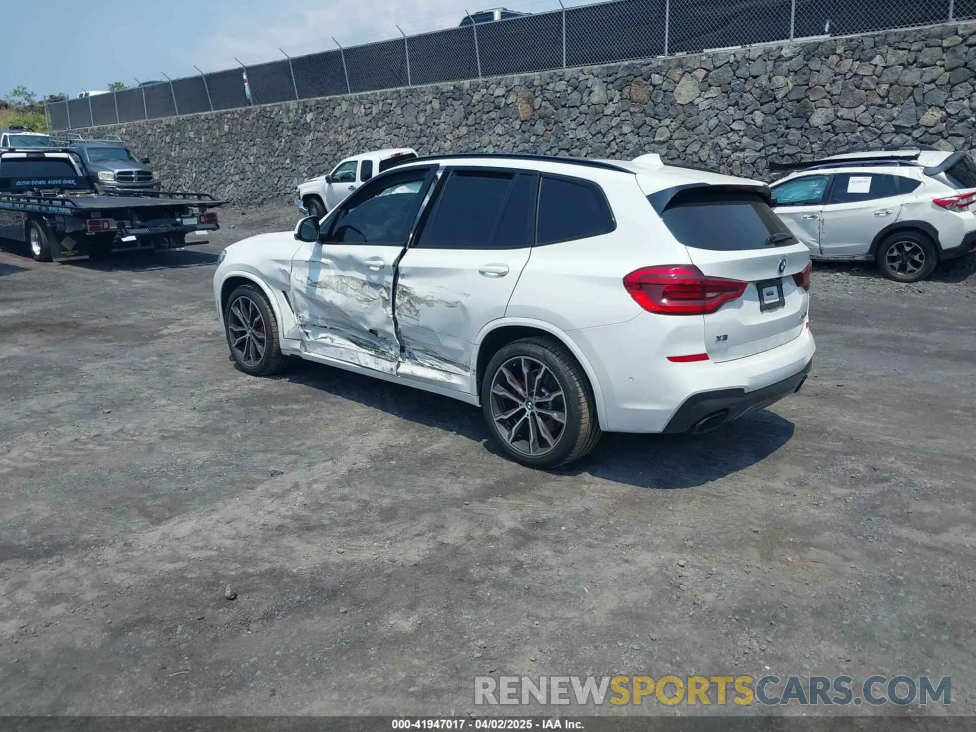 3 fotografías del automóvil dañado 5UXTY9C08M9G72347 BMW X3 2021