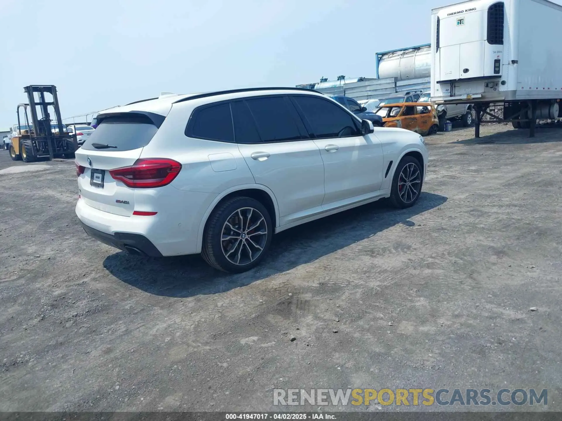 4 fotografías del automóvil dañado 5UXTY9C08M9G72347 BMW X3 2021